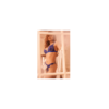 Ensemble sexy 2 pièces bleu précieux avec dentelle effet cils 